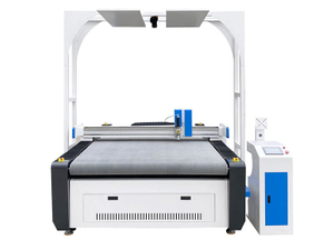 Natuurlike egte leer beesvel skaapvel CNC snymasjien