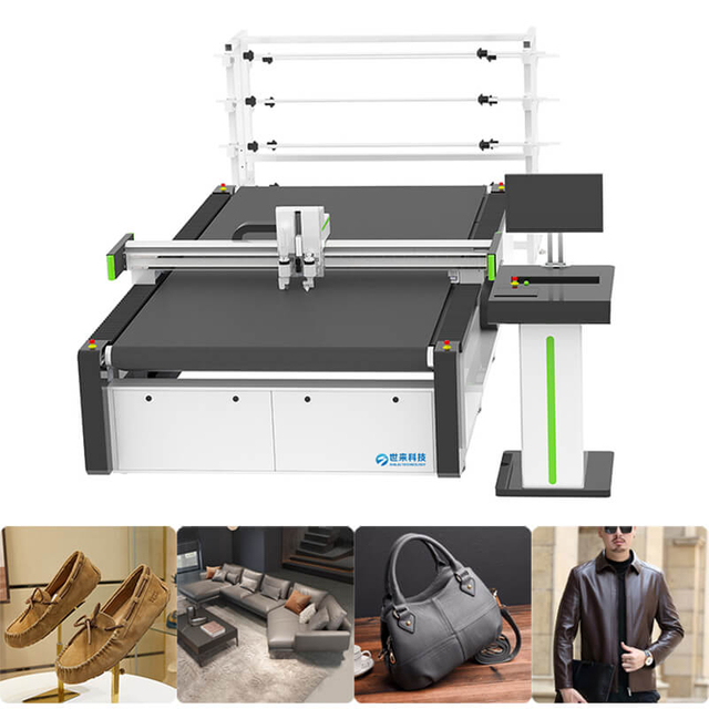 M&aacute;quina inteligente de corte de couro CNC
