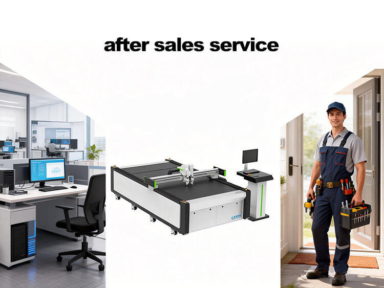 บริการหลังการขายเครื่องตัดมีดสั่น CNC SLCNC
