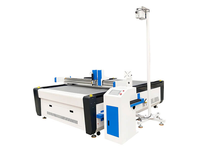 የ CNC ማወዛወዝ የሚንቀጠቀጥ ቢላዋ መቁረጫ ማሽን