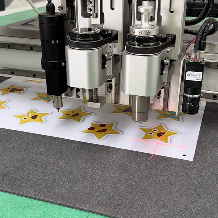 Vinyl Sticker Flatbed Cutter SL1390PC cum osculo Cut & CCD