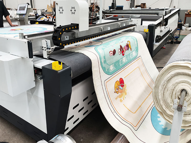 Gedrukte tapytrol CNC-snymasjien